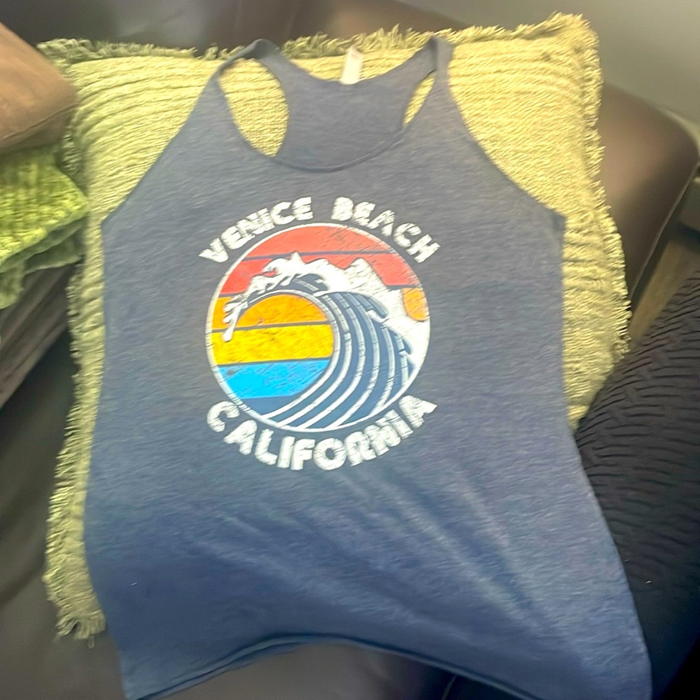 Venice Beach Tank top grey blue color size M